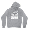 Camper Couple Girl White Unisex Hoodie