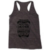 Super Cool Mother Of A Freaking Awesome Daughter Racerback Tank