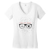 ride the wave Women's V-Neck T-Shirt