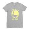 believe in nessie Ladies Fitted T-Shirt