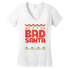 bad santa Women's V-Neck T-Shirt