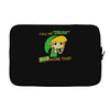 call me zelda one more time Laptop sleeve