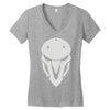 minimalist reaper mask Women's V-Neck T-Shirt