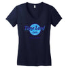 time cafe Women's V-Neck T-Shirt