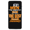all men are created equal but only the best are born in january 1 Samsung Galaxy S7