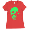 awesome neon green Ladies Fitted T-Shirt