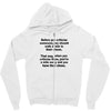 criticize Zipper Hoodie