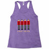 pixelated kraftwerk turquoise kids Racerback Tank