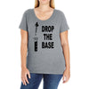 drop the base Ladies Curvy T-Shirt