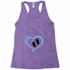 Custom baby boy name maternity design Racerback Tank