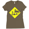 nessie scotland Ladies Fitted T-Shirt
