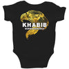 khabib gold eagle Baby Bodysuit