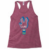 llap foam finger Racerback Tank