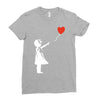 banksy style Ladies Fitted T-Shirt