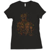 the evolution of groot Ladies Fitted T-Shirt