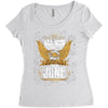 All Men Are Created Equal But Only The Best Are Born In June Women's Triblend Scoop T-shirt