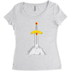 ugh mondays Women's Triblend Scoop T-shirt