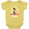 underestimate woman Baby Bodysuit