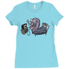 monster found something better Ladies Fitted T-Shirt