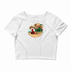 an amazing sand castle Crop Top