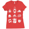 camp Ladies Fitted T-Shirt