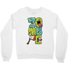 zombie font Crewneck Sweatshirt