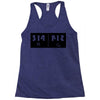 reflections on pi Racerback Tank