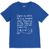 ron swanson's will riddle map parks and recreation V-Neck Tee