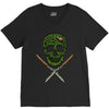 skull grass V-Neck Tee
