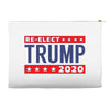 Re-Elect Donald Trump President 2020 Make America Great Again t-shirt Accessory Pouches