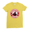 Deadpool Coffee Ladies Fitted T-Shirt