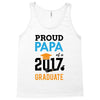 Class of 2017 Proud Papa Graduation Tank Top