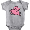 flying pig Baby Bodysuit