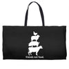 friends not food white Weekender Totes