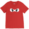 ninja mask eyes martial arts novelty V-Neck Tee