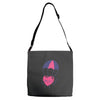 love ngapung Adjustable Strap Totes