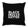 black lives matter Throw Pillow