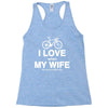 i love when my wife lets me buy another bike Racerback Tank