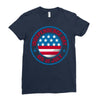 usa fourth of july Ladies Fitted T-Shirt