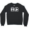 problem l&ouml;sung motorrad fahren  biker fun Crewneck Sweatshirt