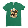 sloth motion Ladies Fitted T-Shirt