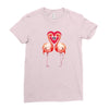 Flamingo Ladies Fitted T-Shirt