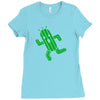 cactuar final fantasy Ladies Fitted T-Shirt