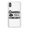 Queens are Born in February iPhoneX