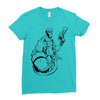 hellboy Ladies Fitted T-Shirt