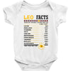 Leo Facts Zodiac Baby Onesie