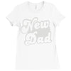 new dad Ladies Fitted T-Shirt