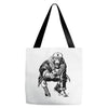 comunist monkey Tote Bags