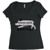 hunting giant hogs Women's Triblend Scoop T-shirt