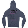 March Girl Facts Aries Zipper Hoodie